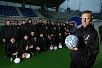 Fossombrone,  La squadra del Fossumbrone sponsorizzata dallo stilista belga Bikkembergs sfilerà alle sfilate di Milano<br>foto Gianluca Moggi/Sestini