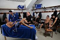 Fossombrone,  La squadra del Fossumbrone sponsorizzata dallo stilista belga Bikkembergs sfilerà alle sfilate di Milano<br>foto Gianluca Moggi/Sestini